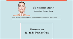 Desktop Screenshot of dermatologue-esthetique-annecy.com